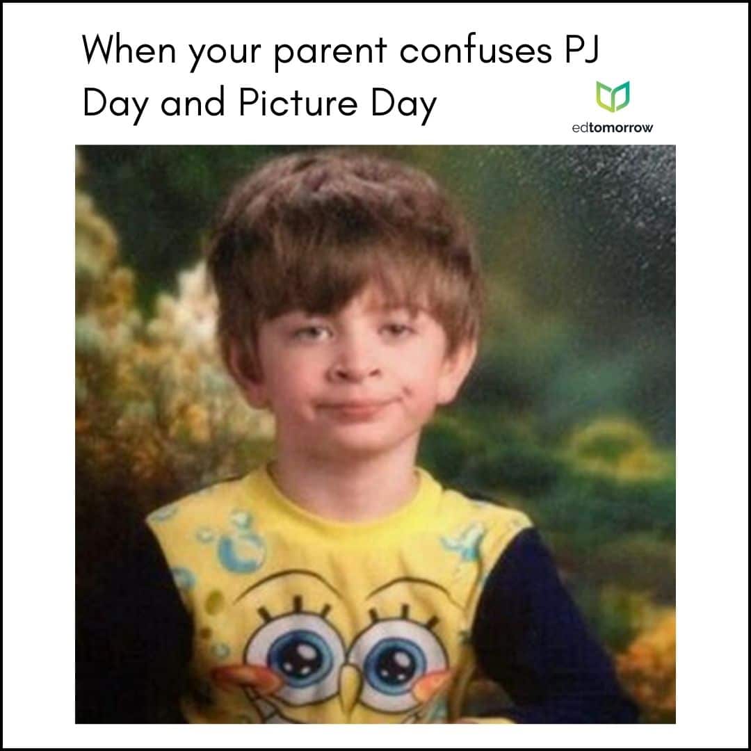PJ Day Vs Picture Day