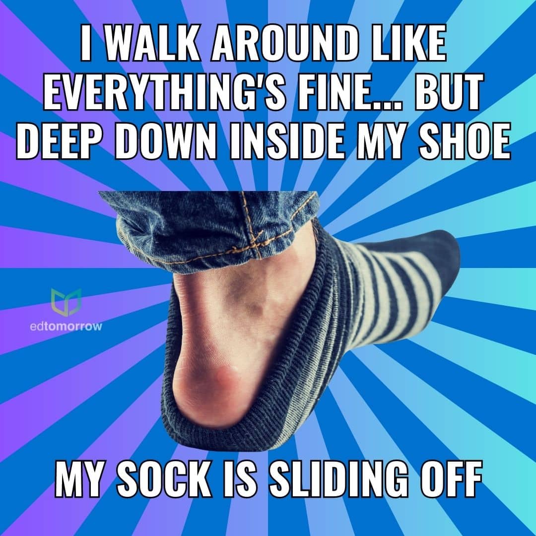 Sock Slid Off