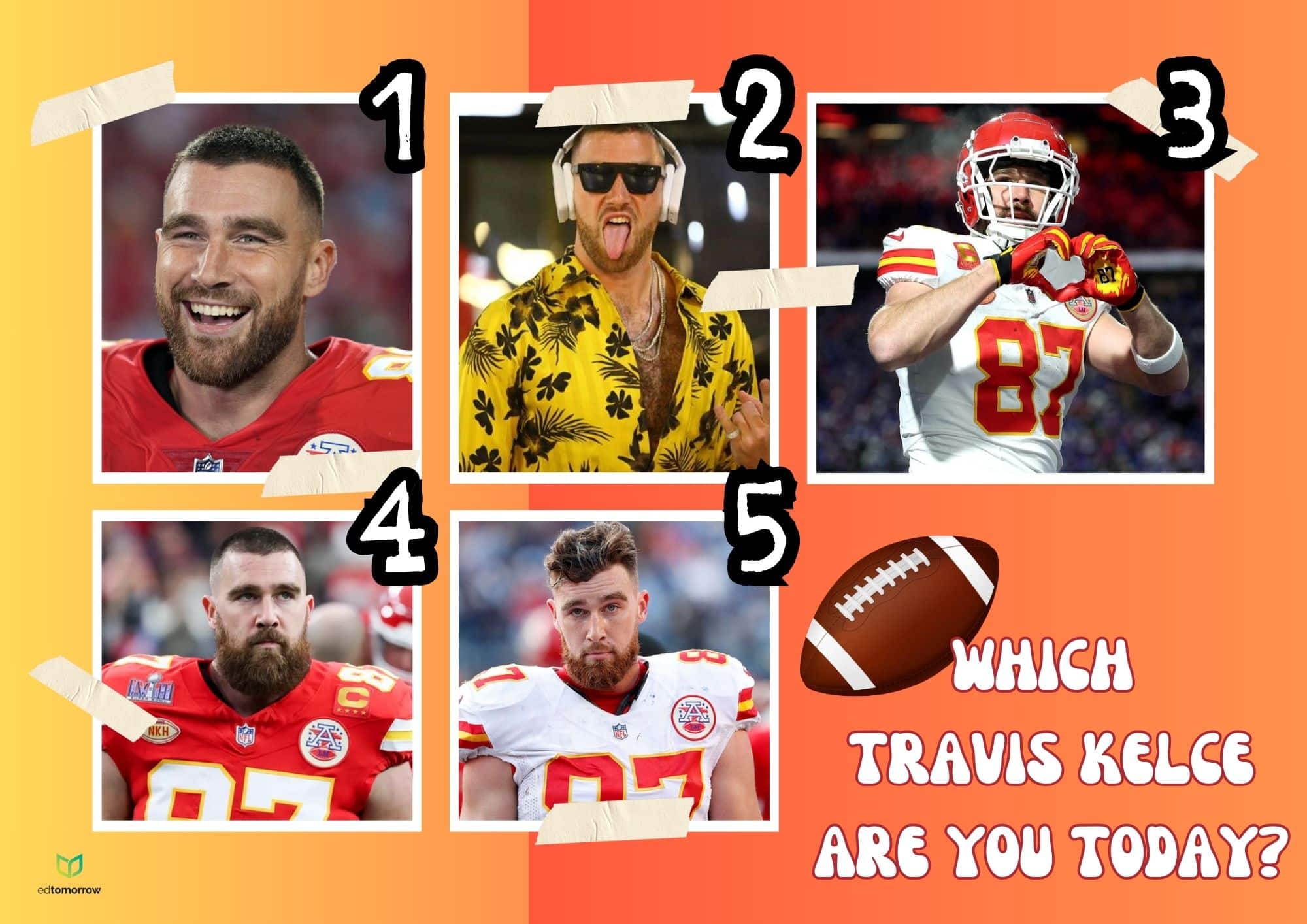 Travis Kelce 5 Choices