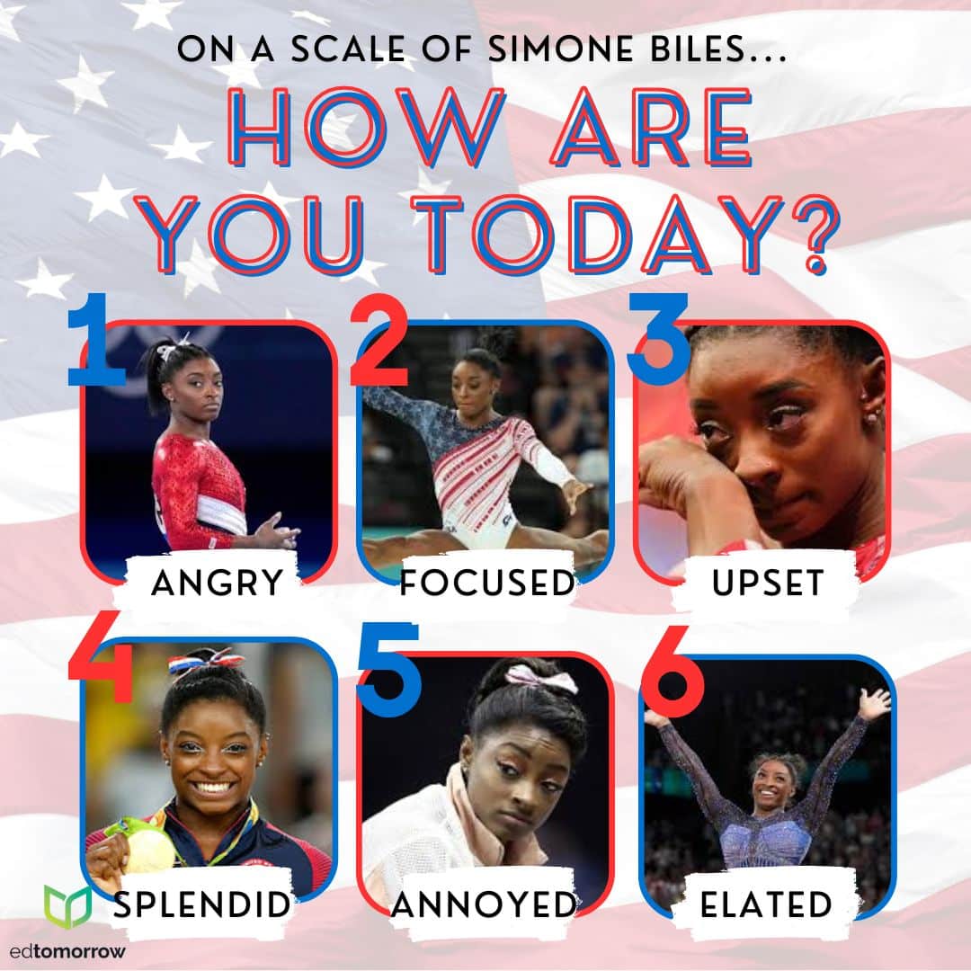 Simone Biles Check In
