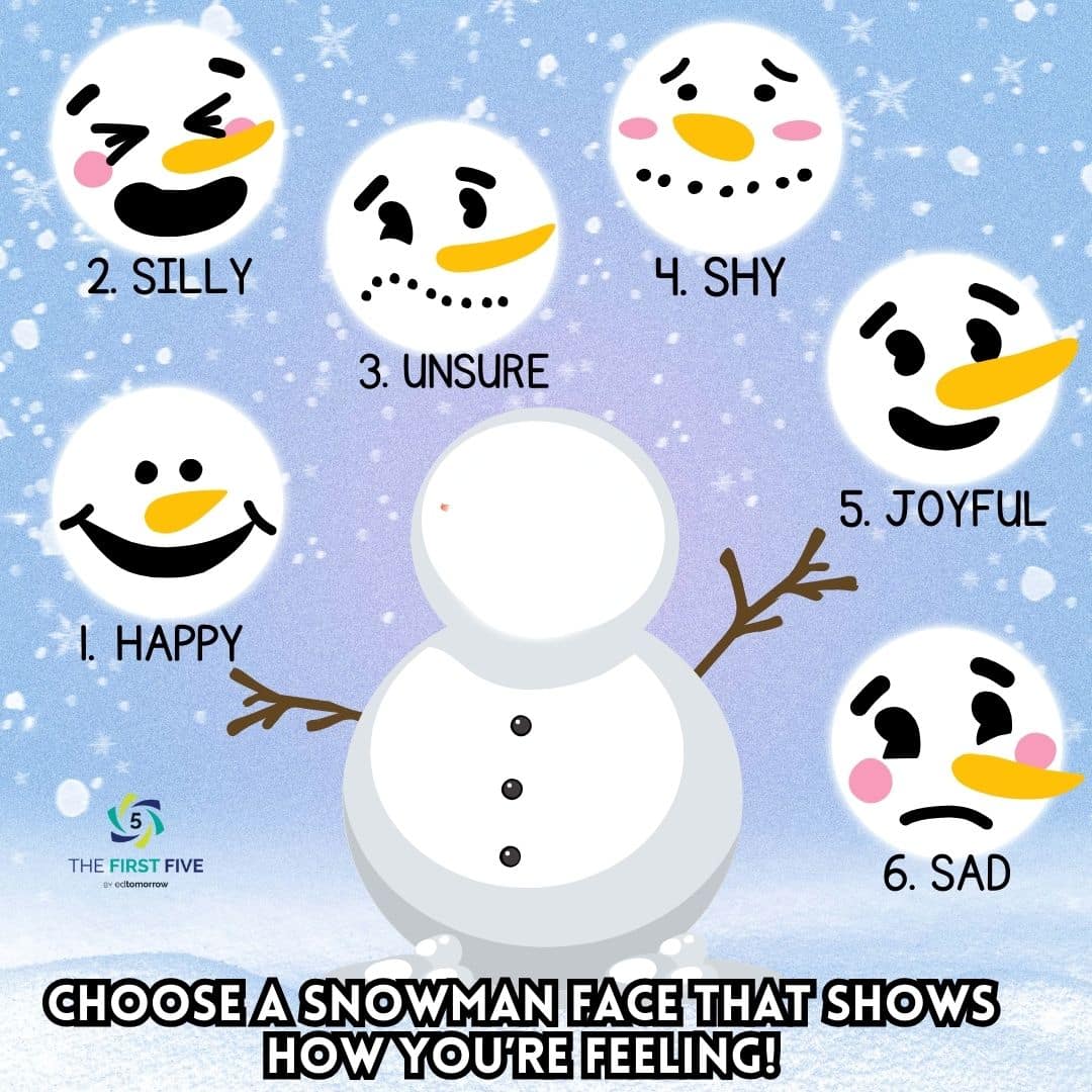 Select Snowman Face