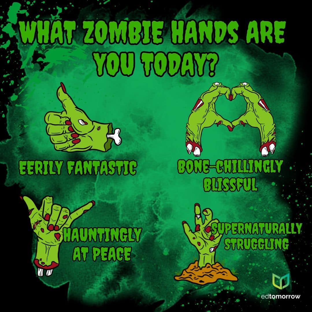Zombie Hand Check In