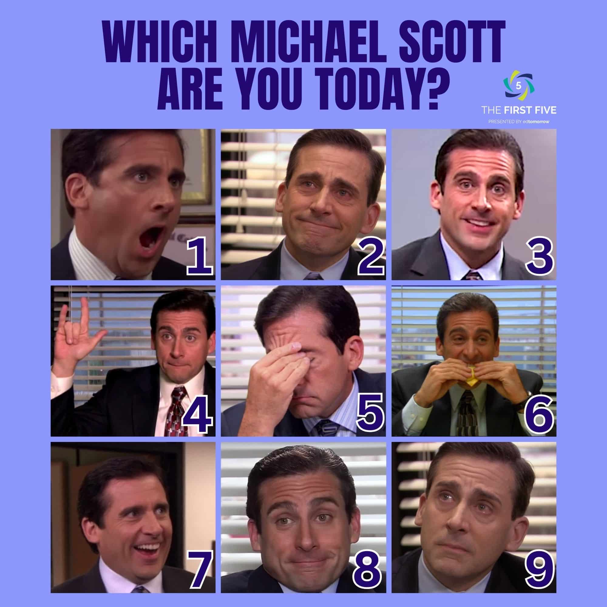Michael Scott Check In