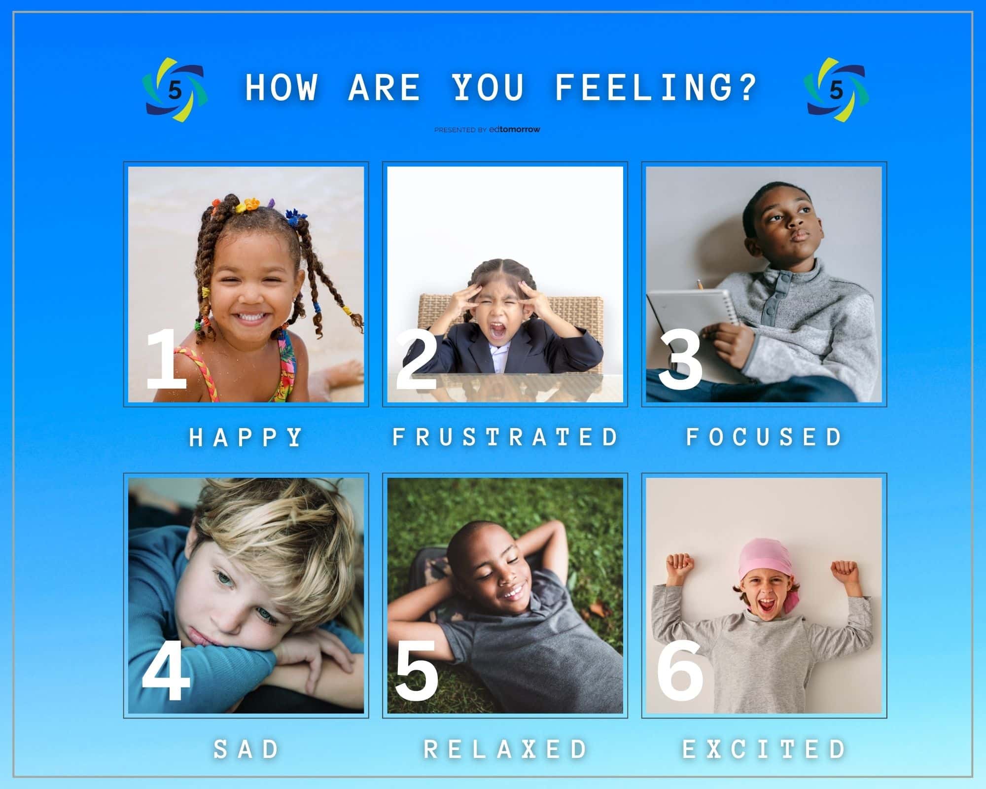 Kids Emotion Expressions Check In