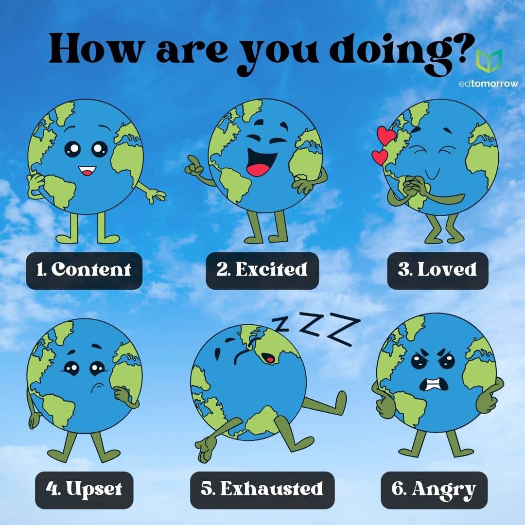 Earth Illustration Check In
