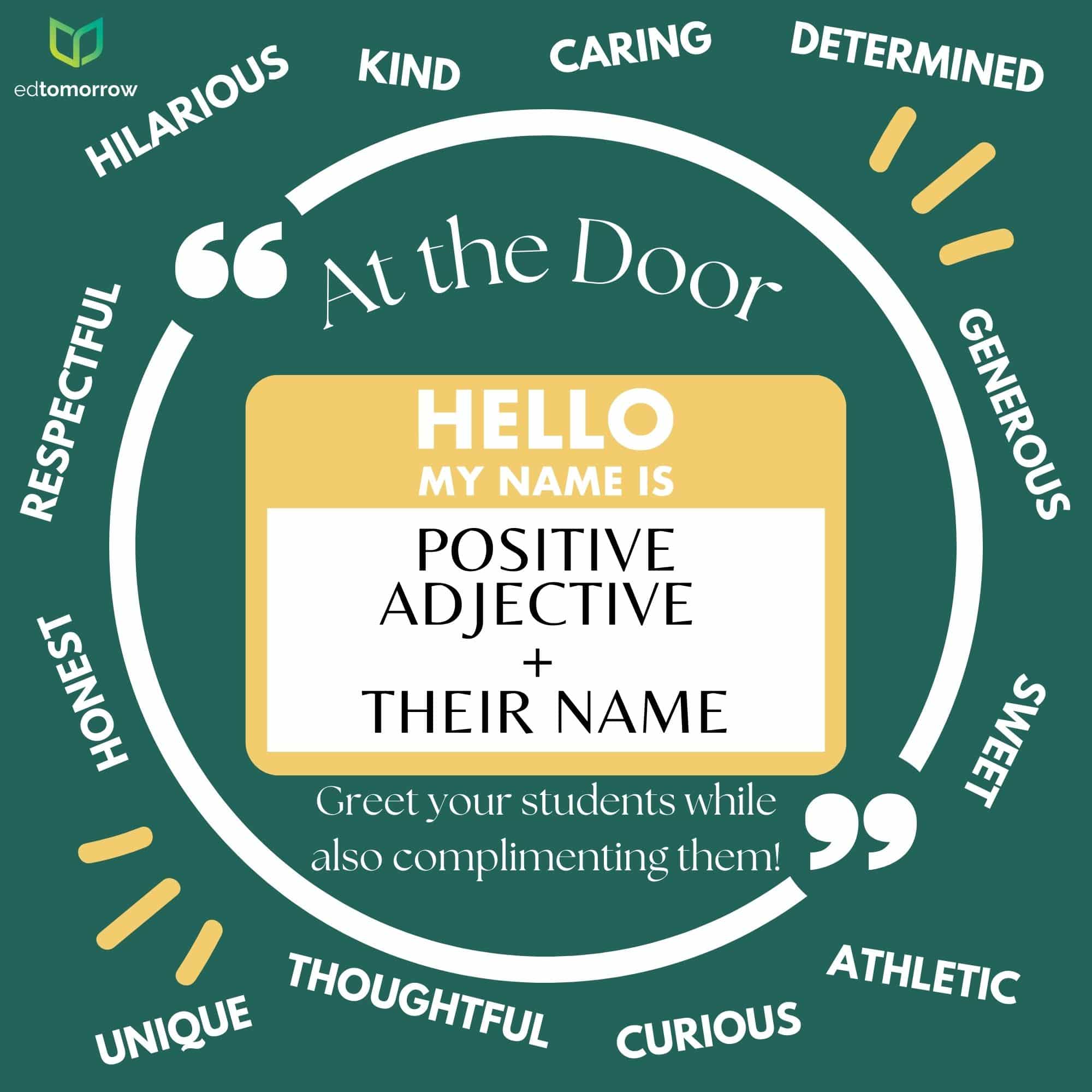Student Door Greetings