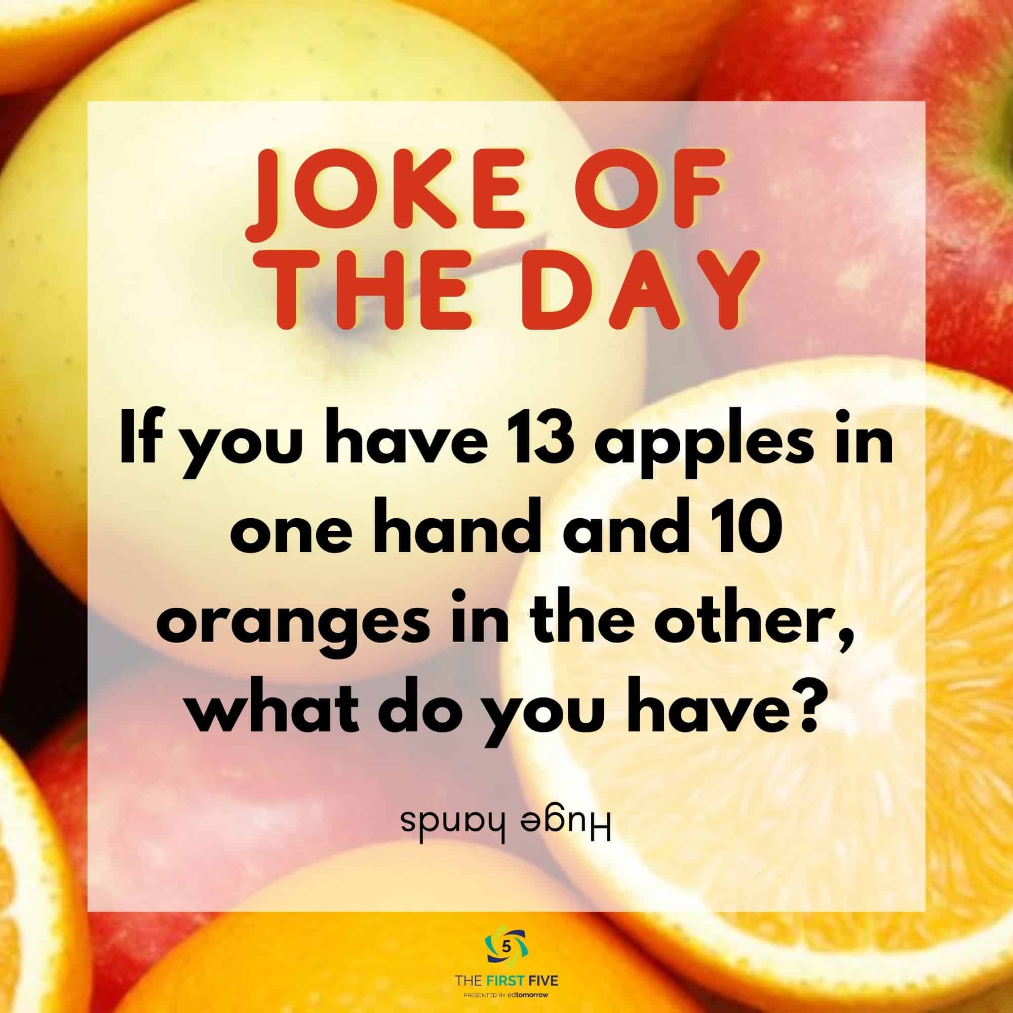 Joke of the Day About Fruits