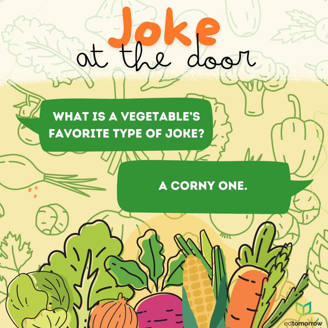Joke at the Door Greets You