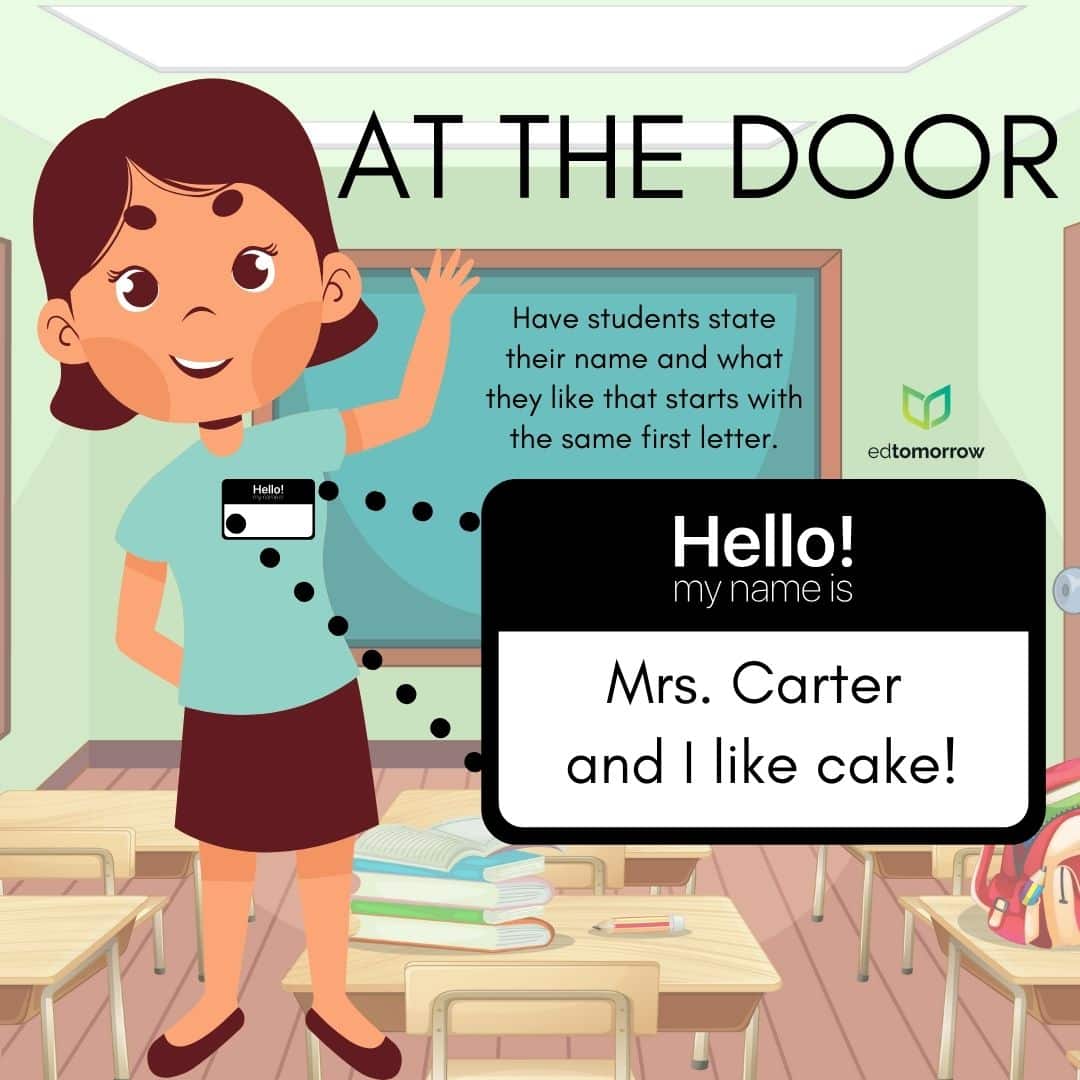 At the Door Greetings Activity