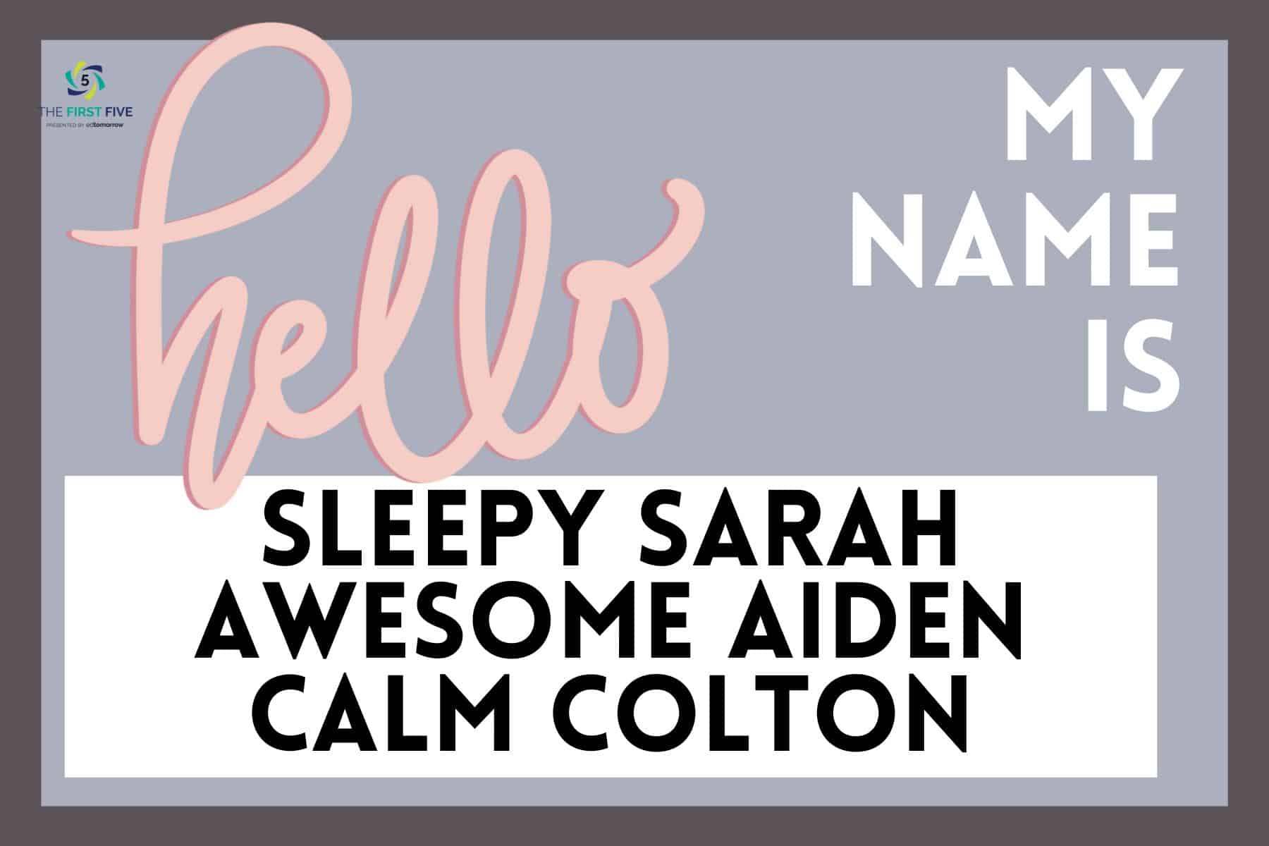Alliteration Greeting