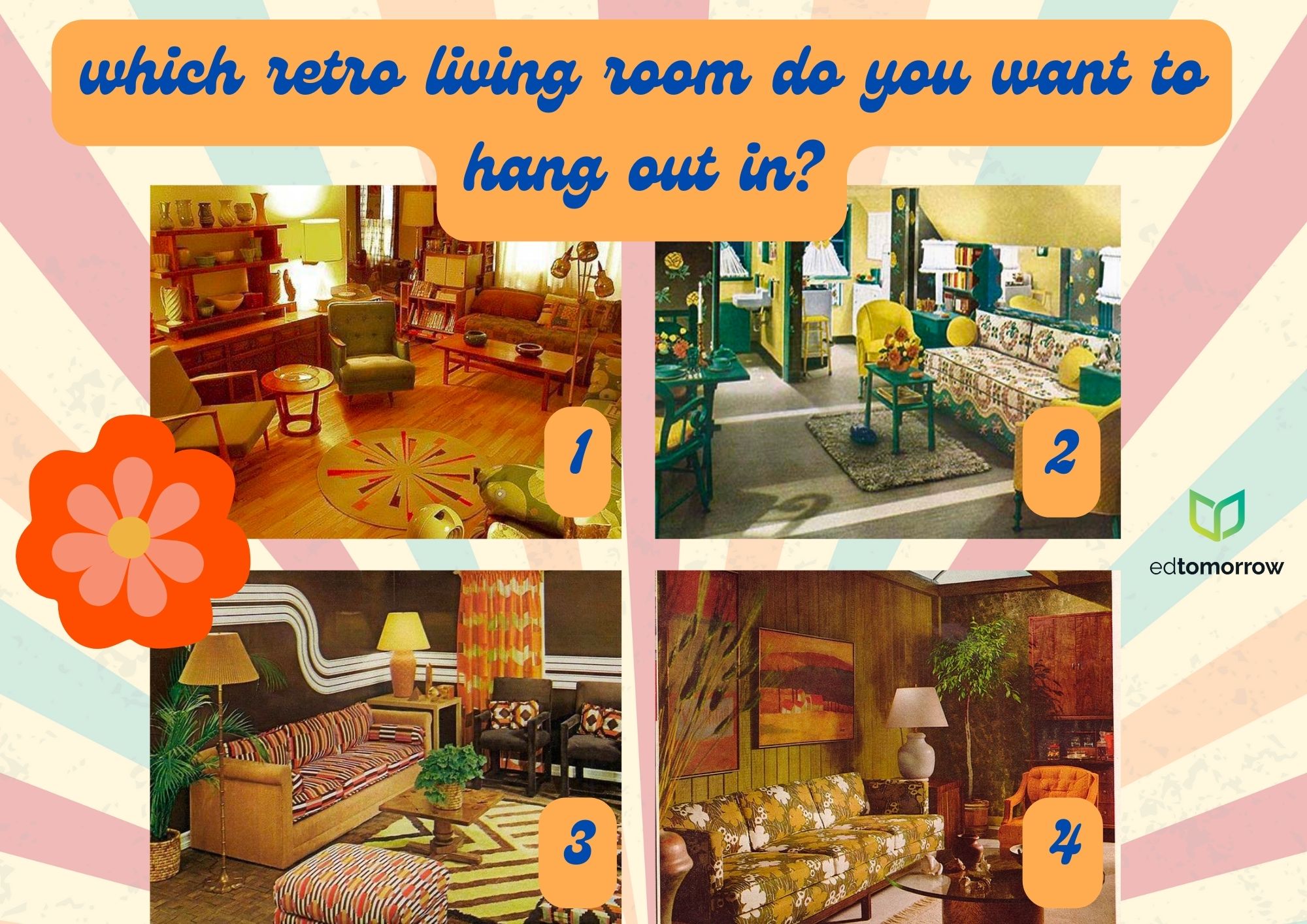Retro Living Room