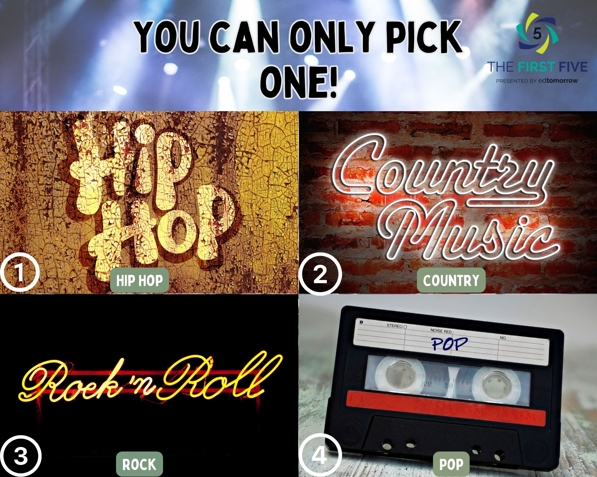 Music Genre Pick One