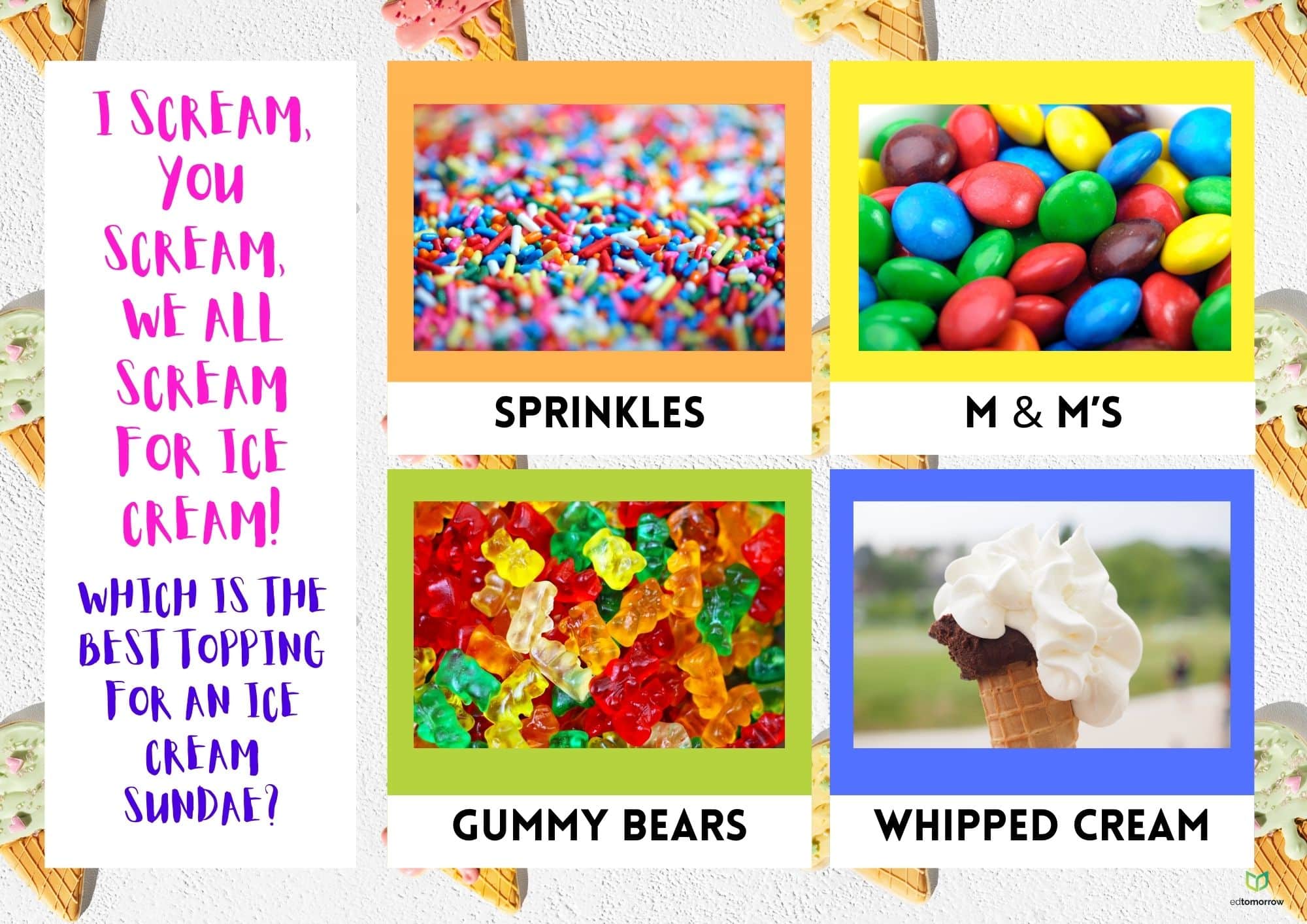 Ice Cream Top Topping