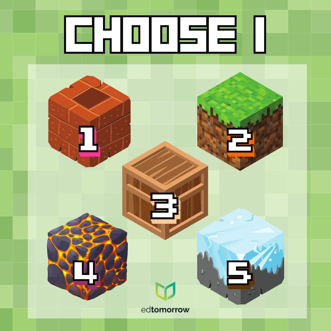 Choose Minecraft