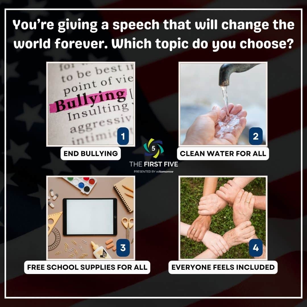 Change The World Speech