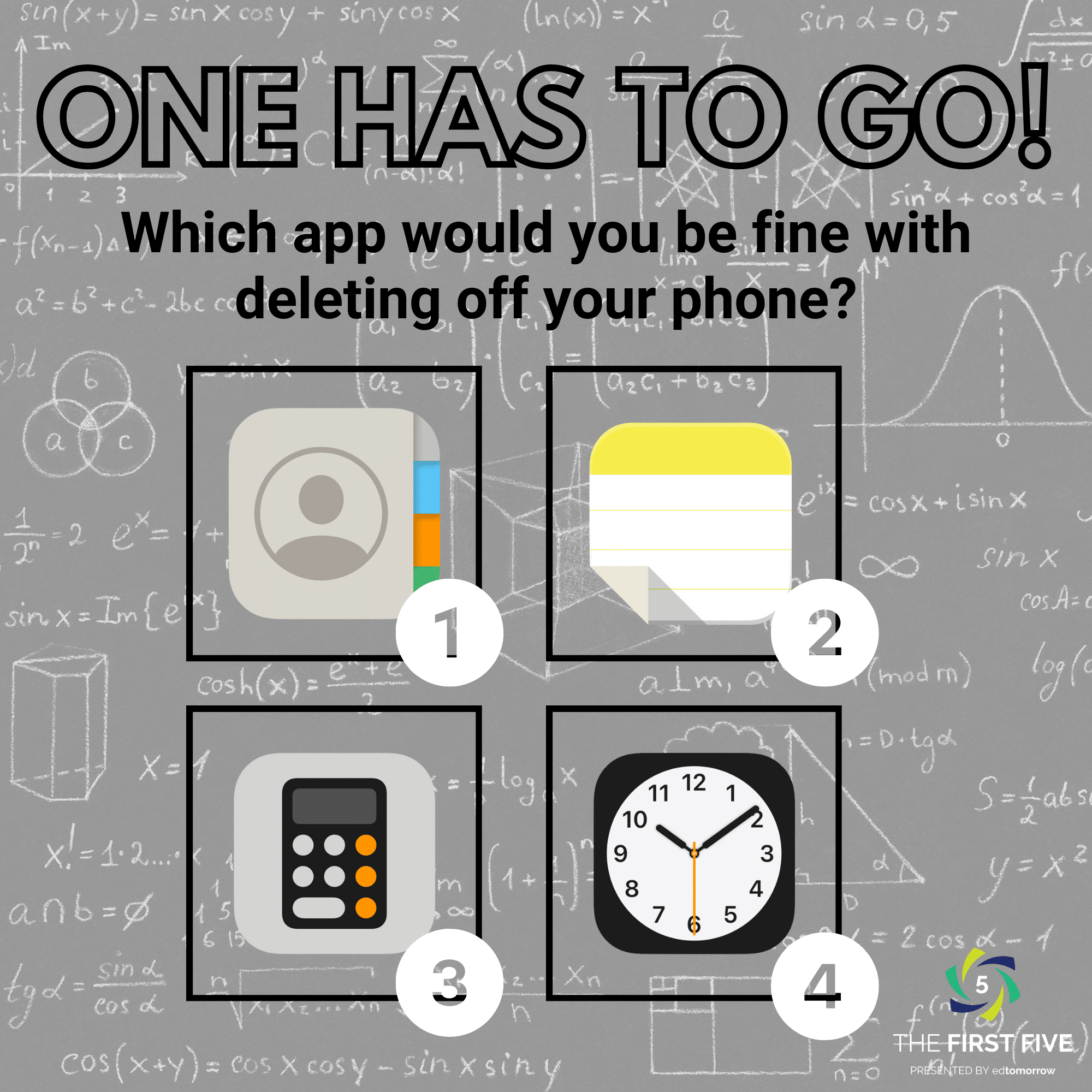 One Has To Go Apps