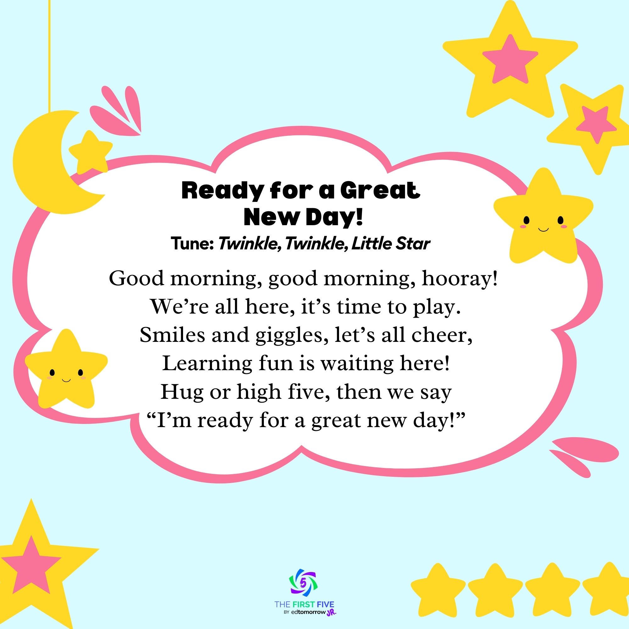 Ready for a Great New Day Song