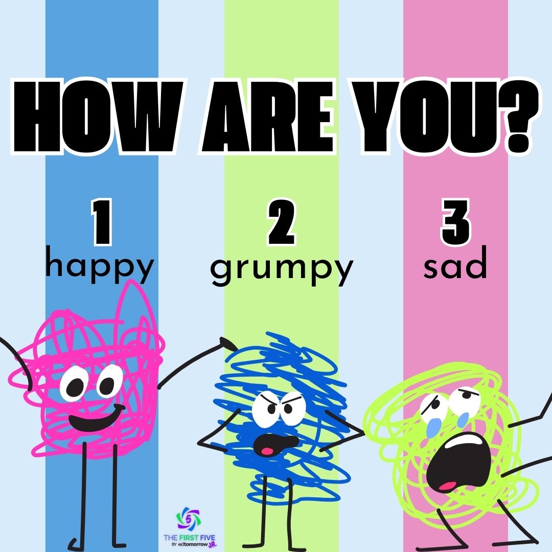 Scribble Characters Emotions