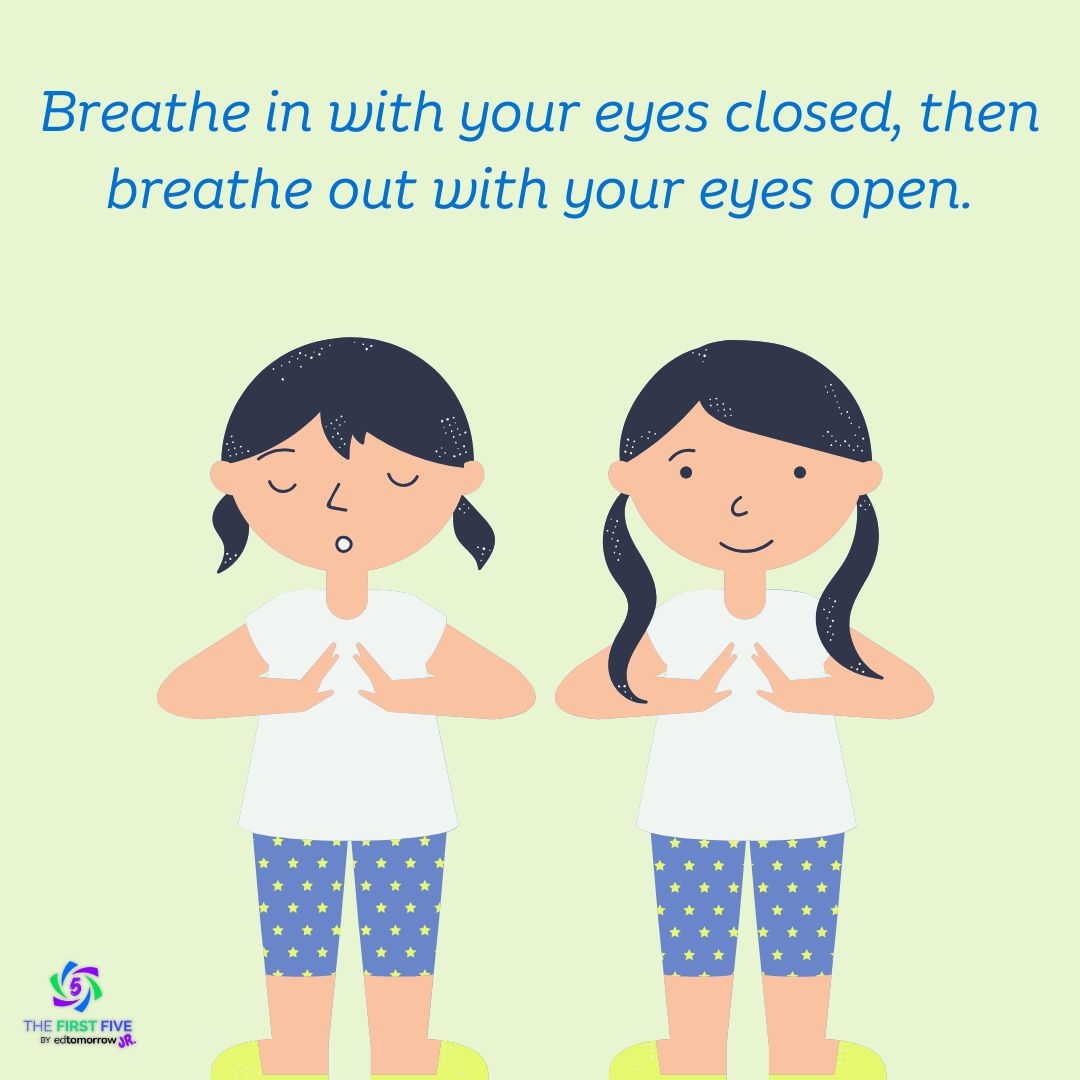 Eyes Open and Closed Breathing
