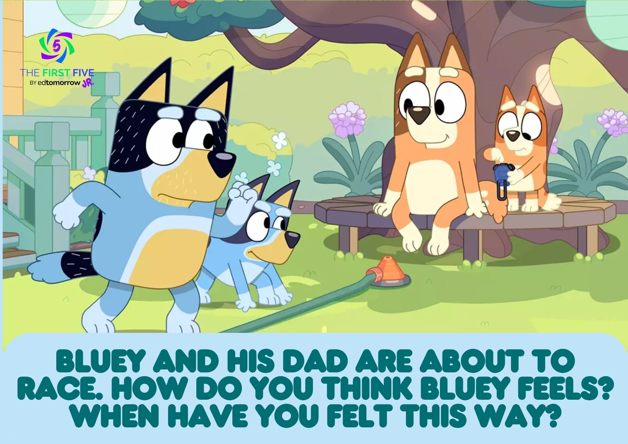 Bluey Race - First Five PLUS
