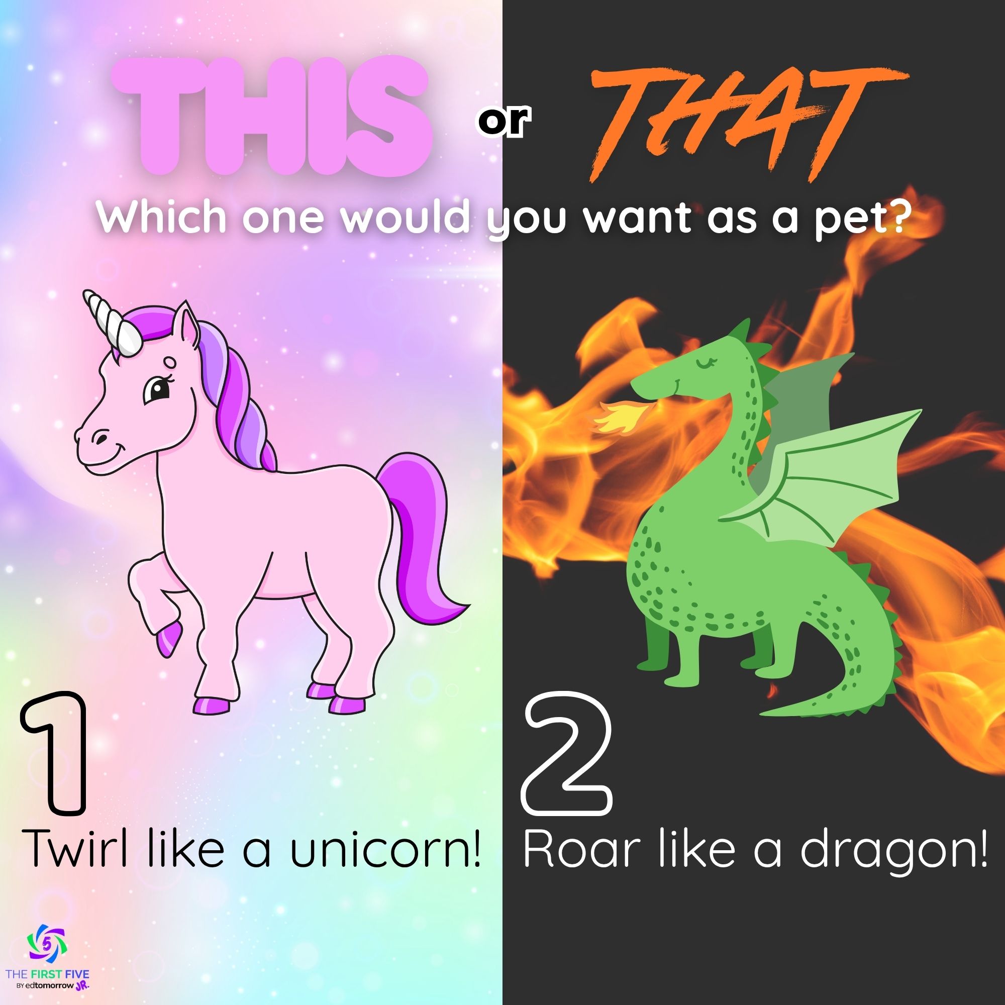 Unicorn or Dragon