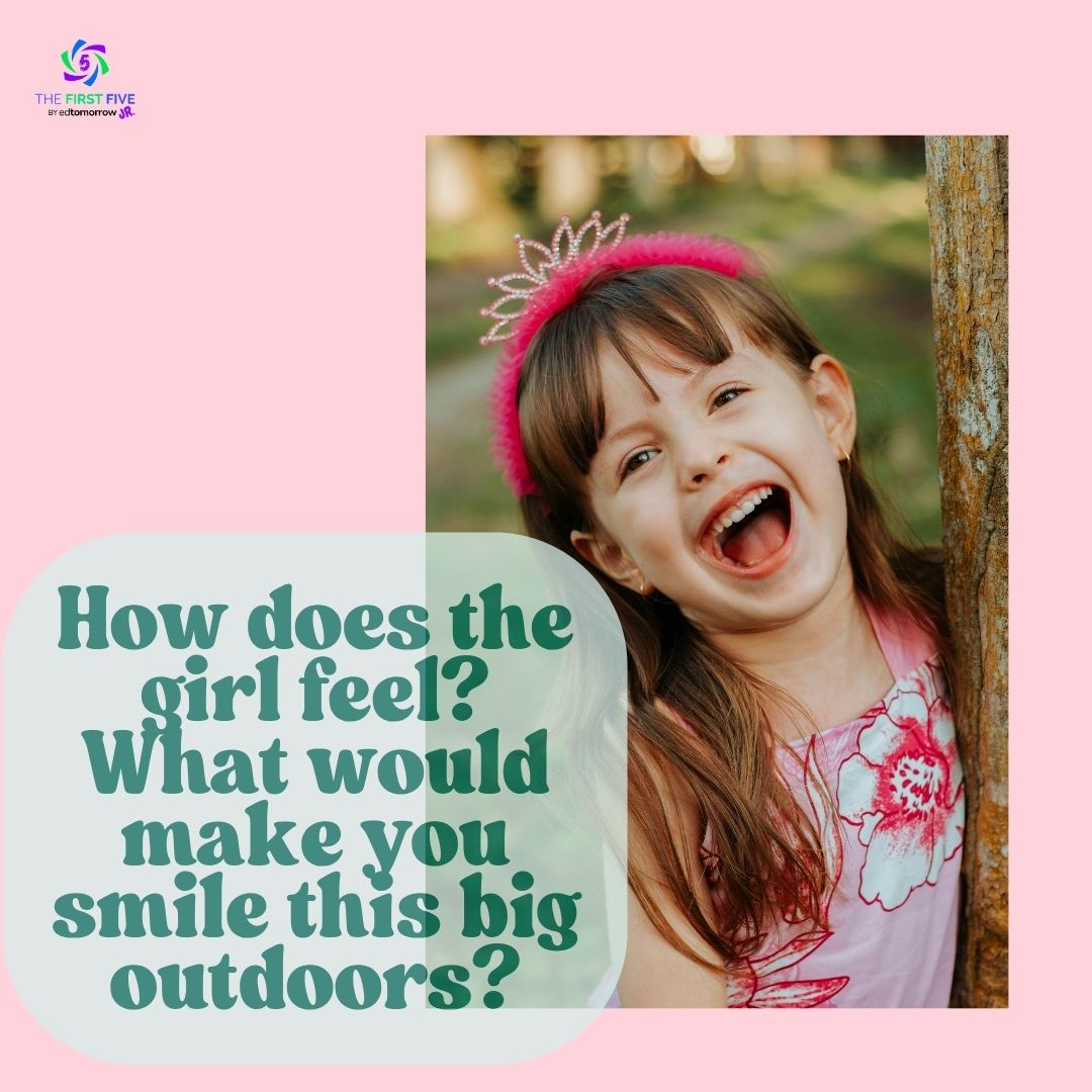 Happy Girl Outside