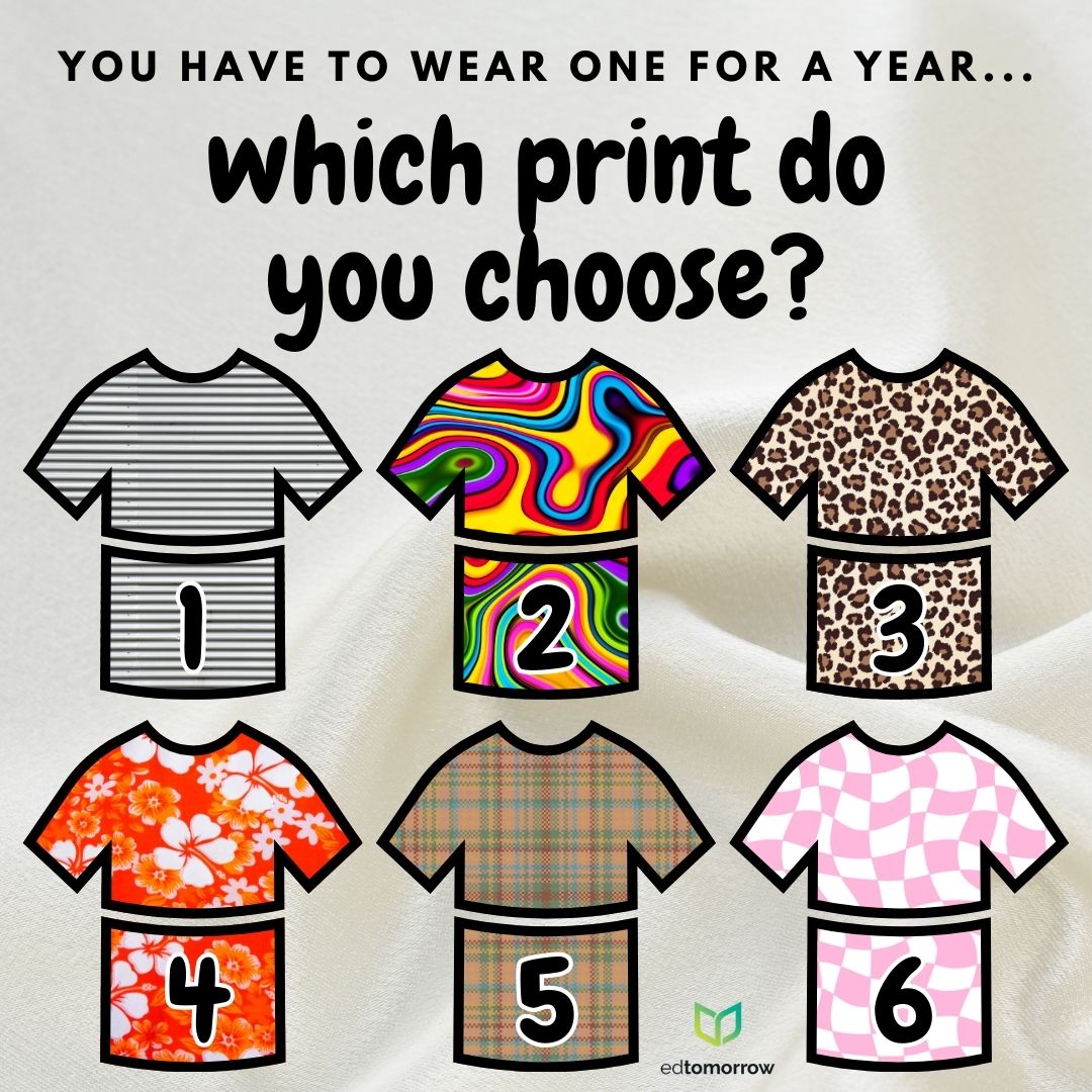One Clothing Print for a Year