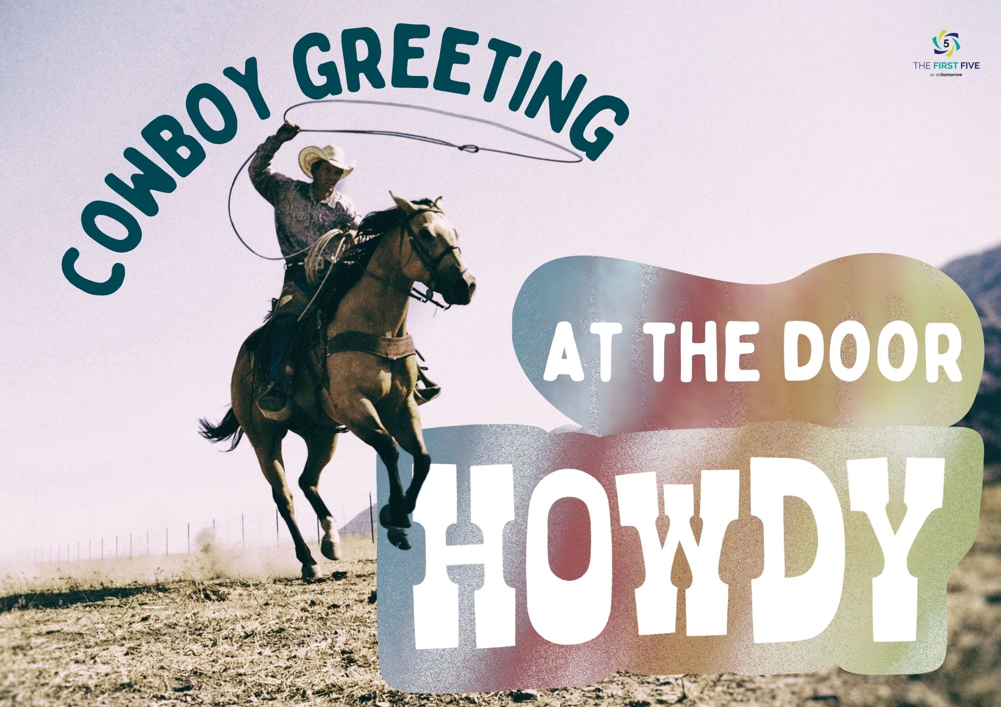 Cowboy Greeting Howdy
