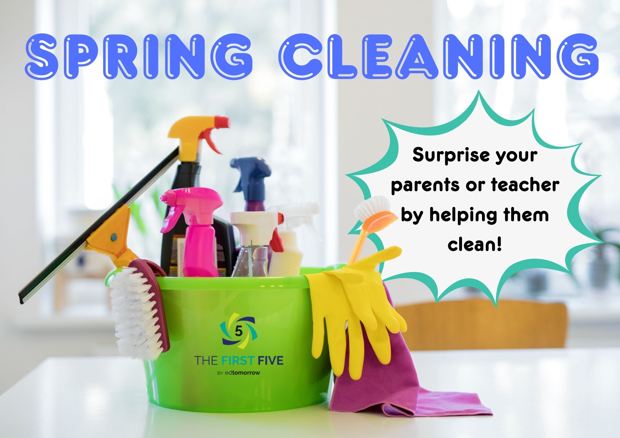 Spring Cleaning with Grown-Ups