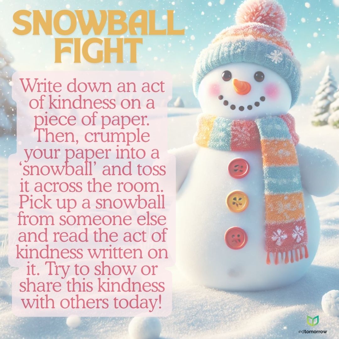 Kindness Snowball Fight