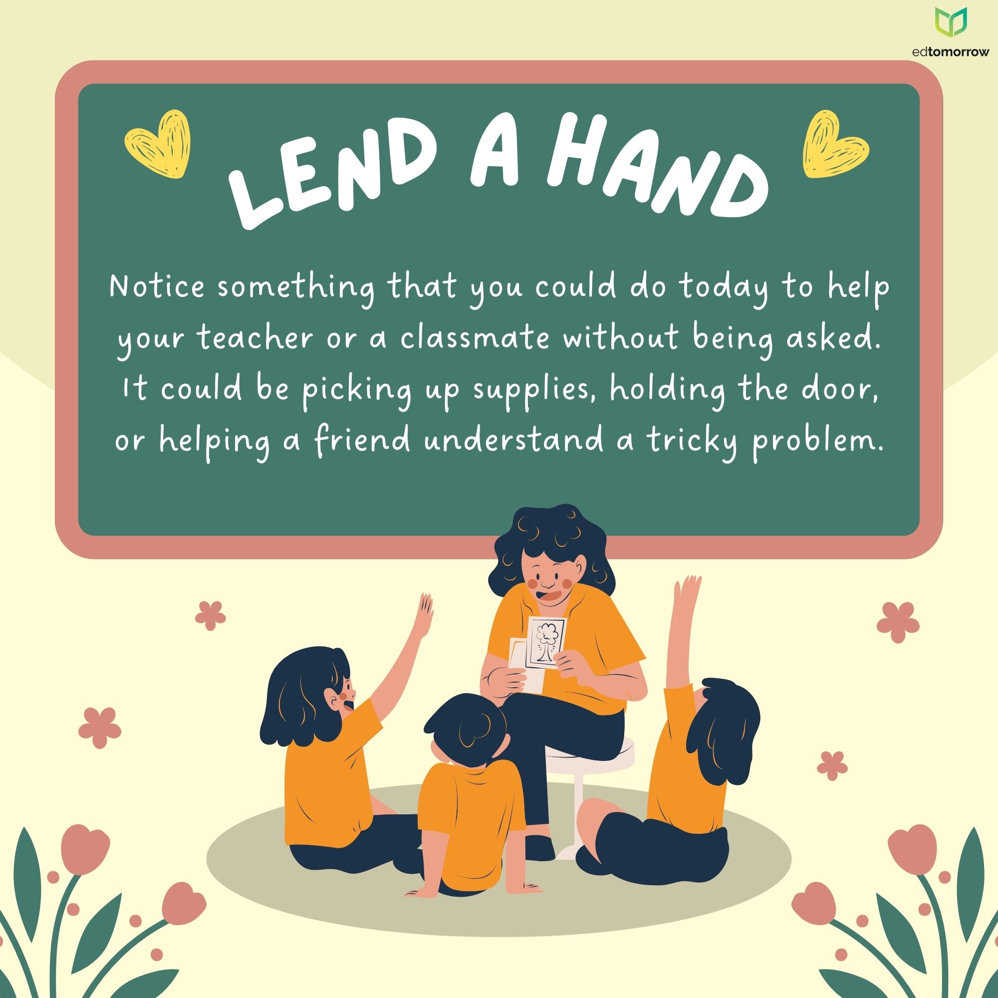 Lend a Helping Hand
