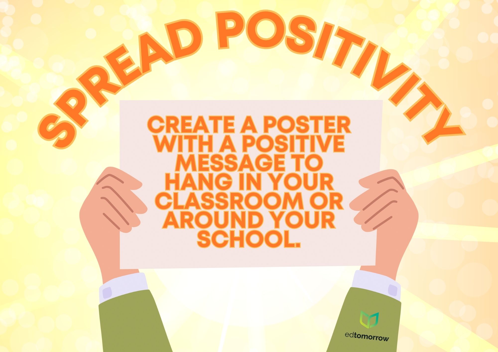 Positive Message Column Message Positive Message Poster - First Five PLUS