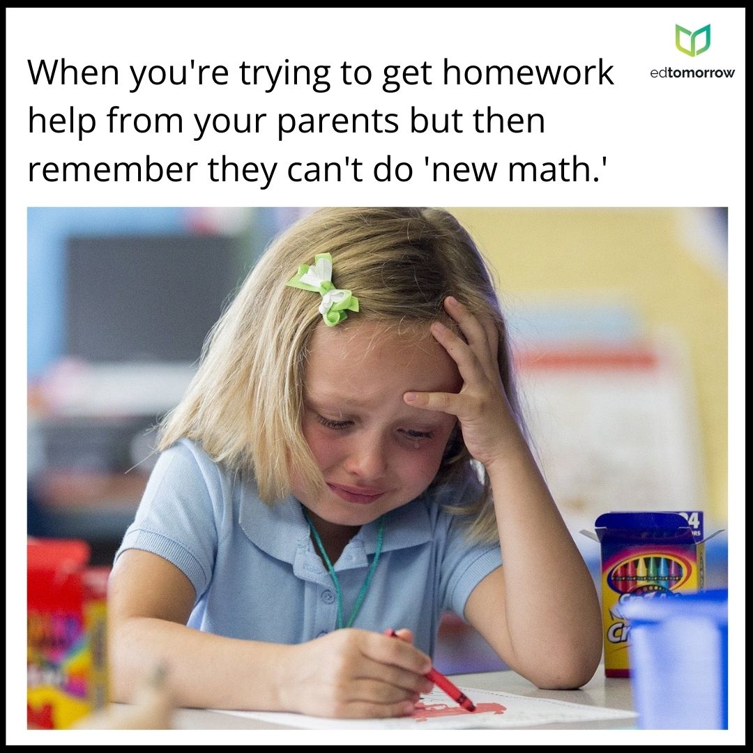 Parents with New Math