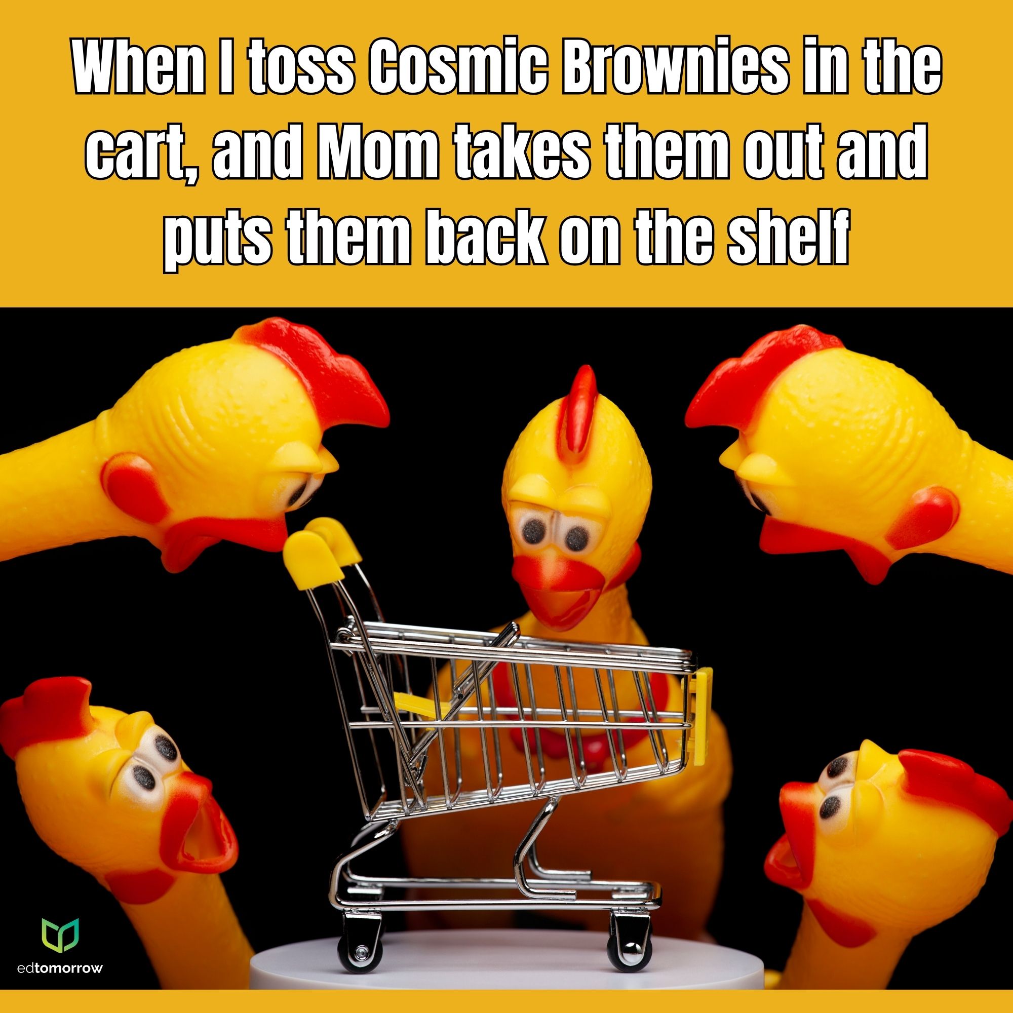 No Cosmic Brownies