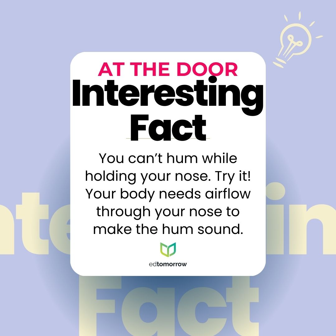 Interesting Fact About Nose