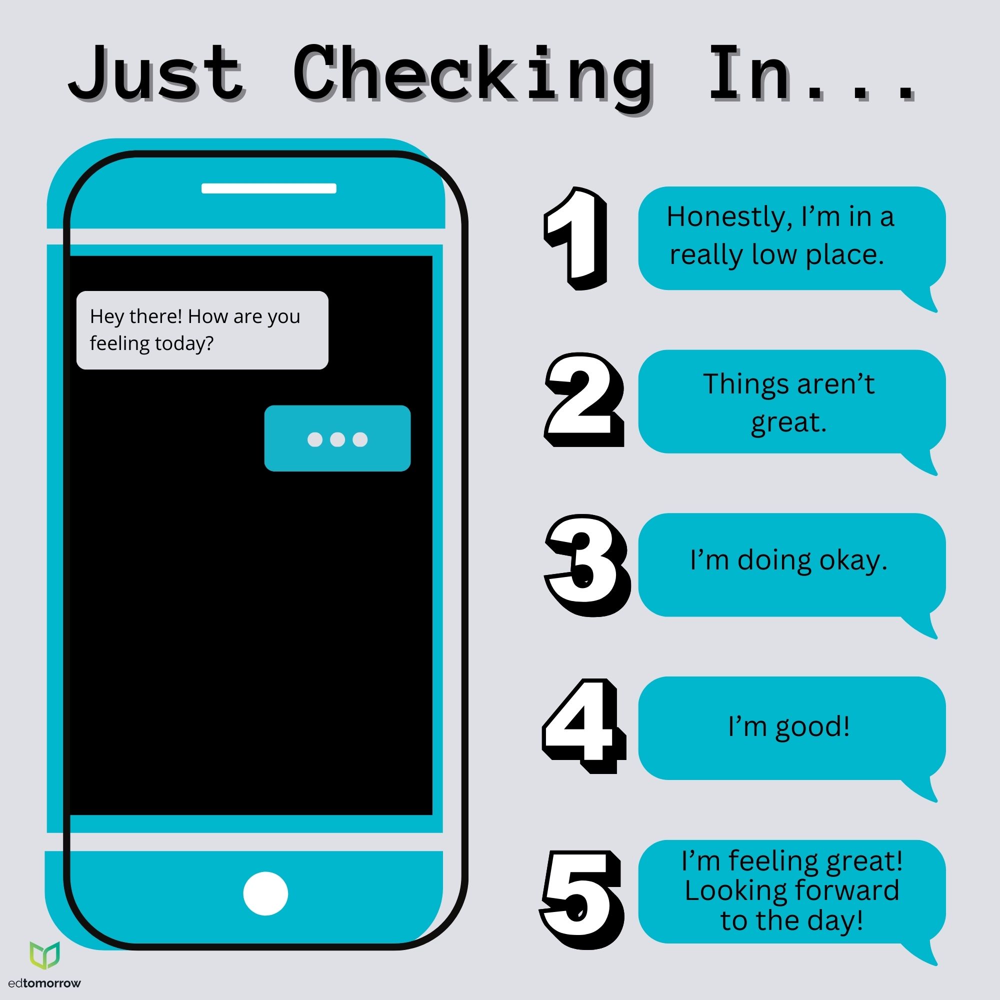 Text Message Check-In