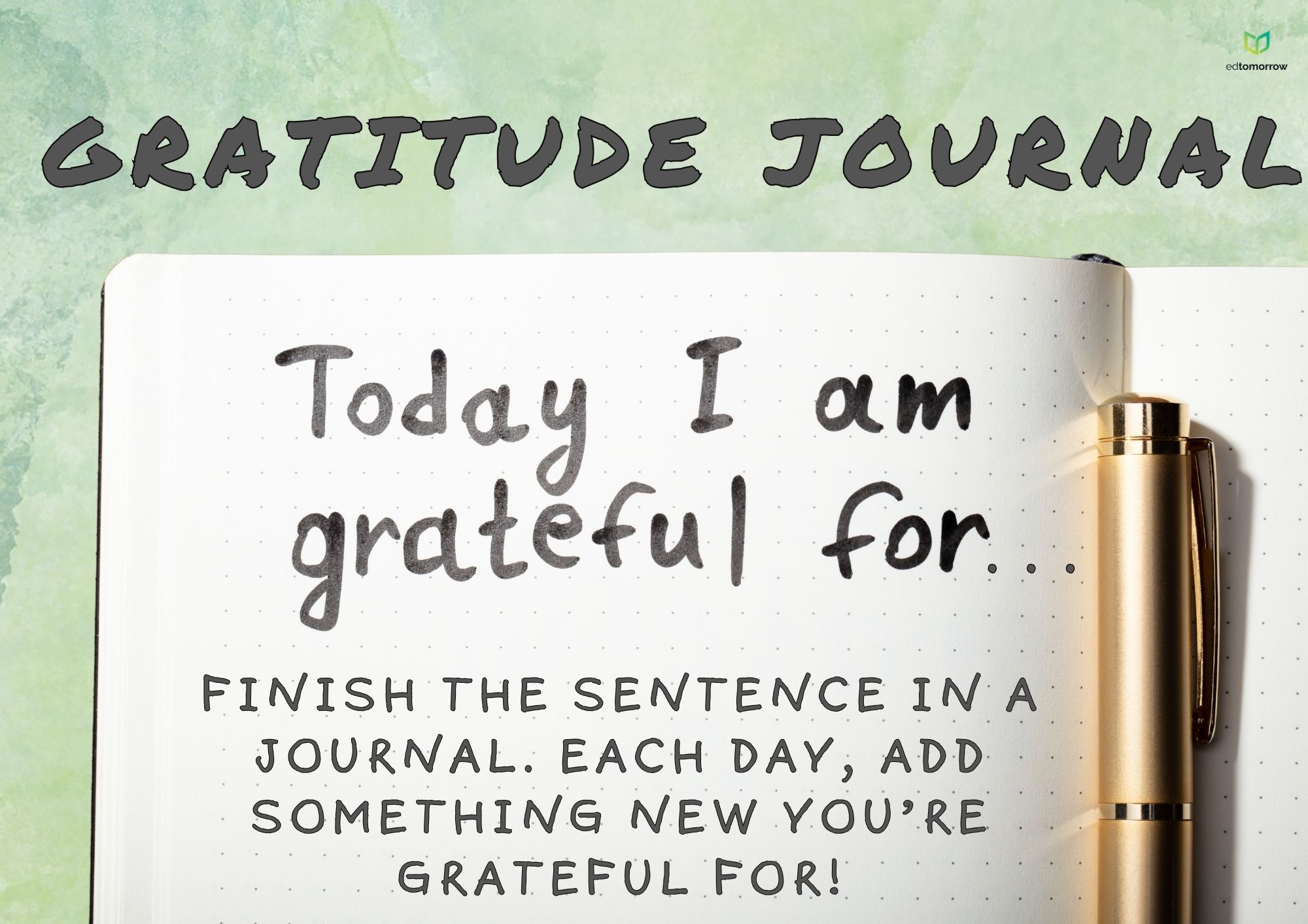 Gratitude Weekly Journal