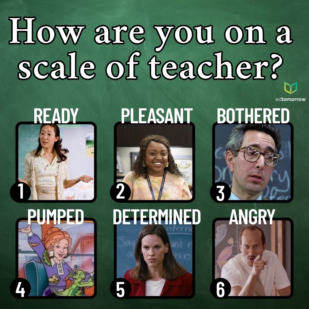 Moods on a Scale of Teacher