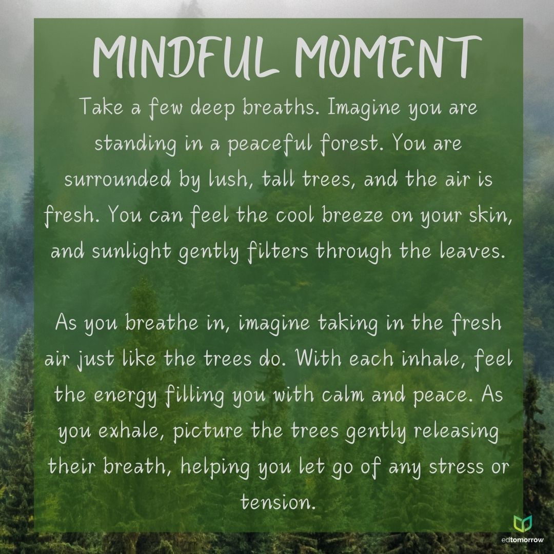Trees in a Forest Breathing