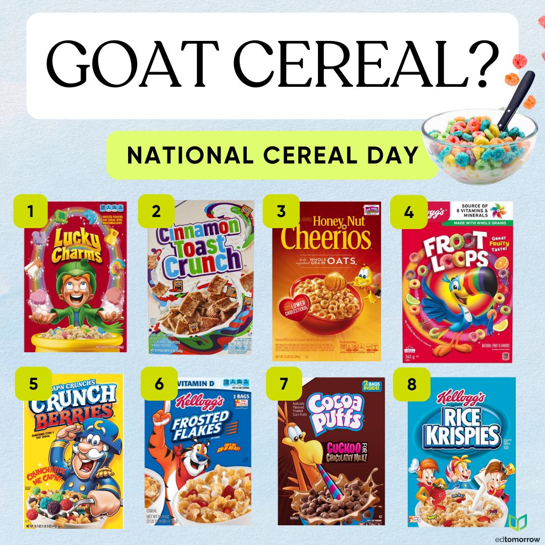 National Cereal Day Pick
