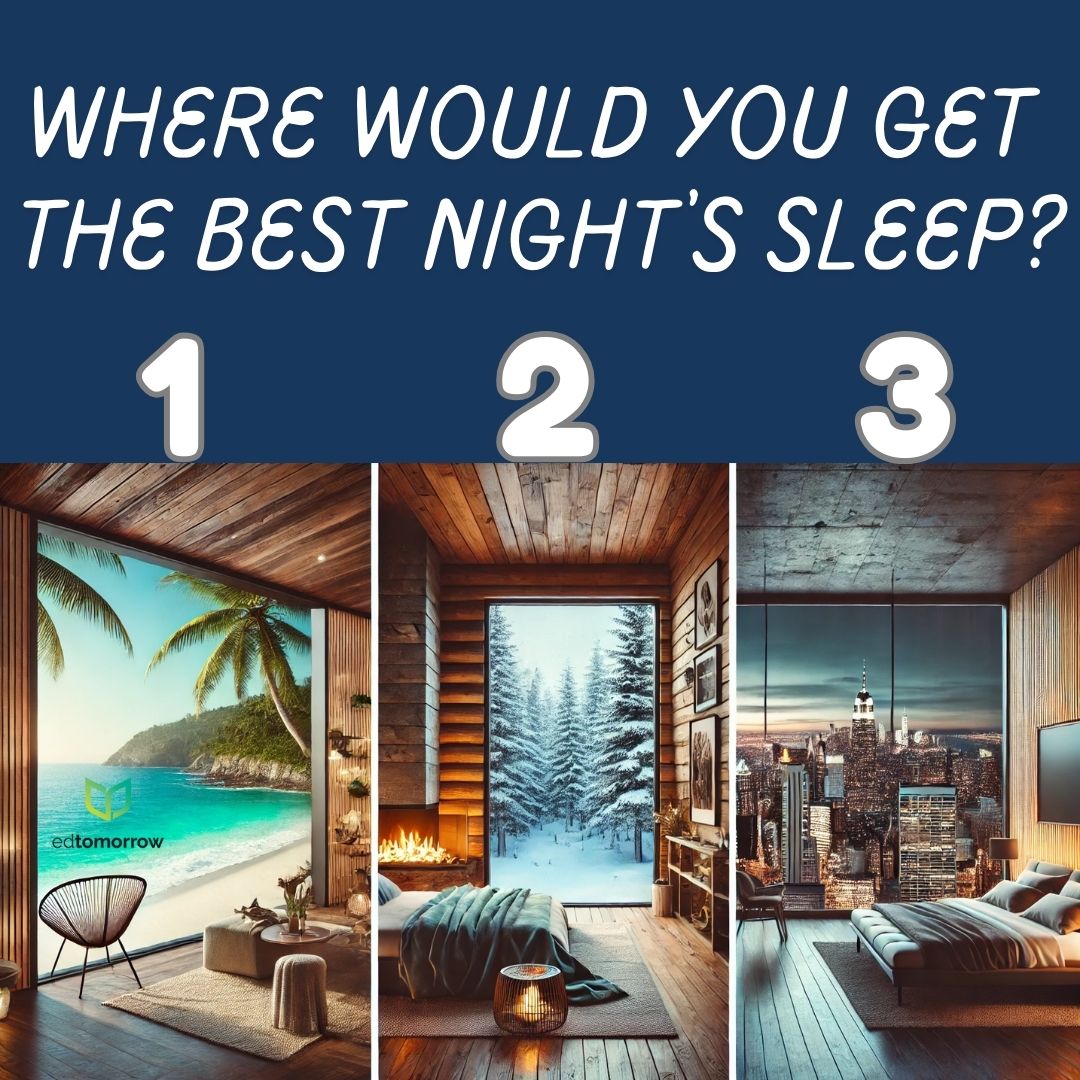 Choose a Place to Sleep
