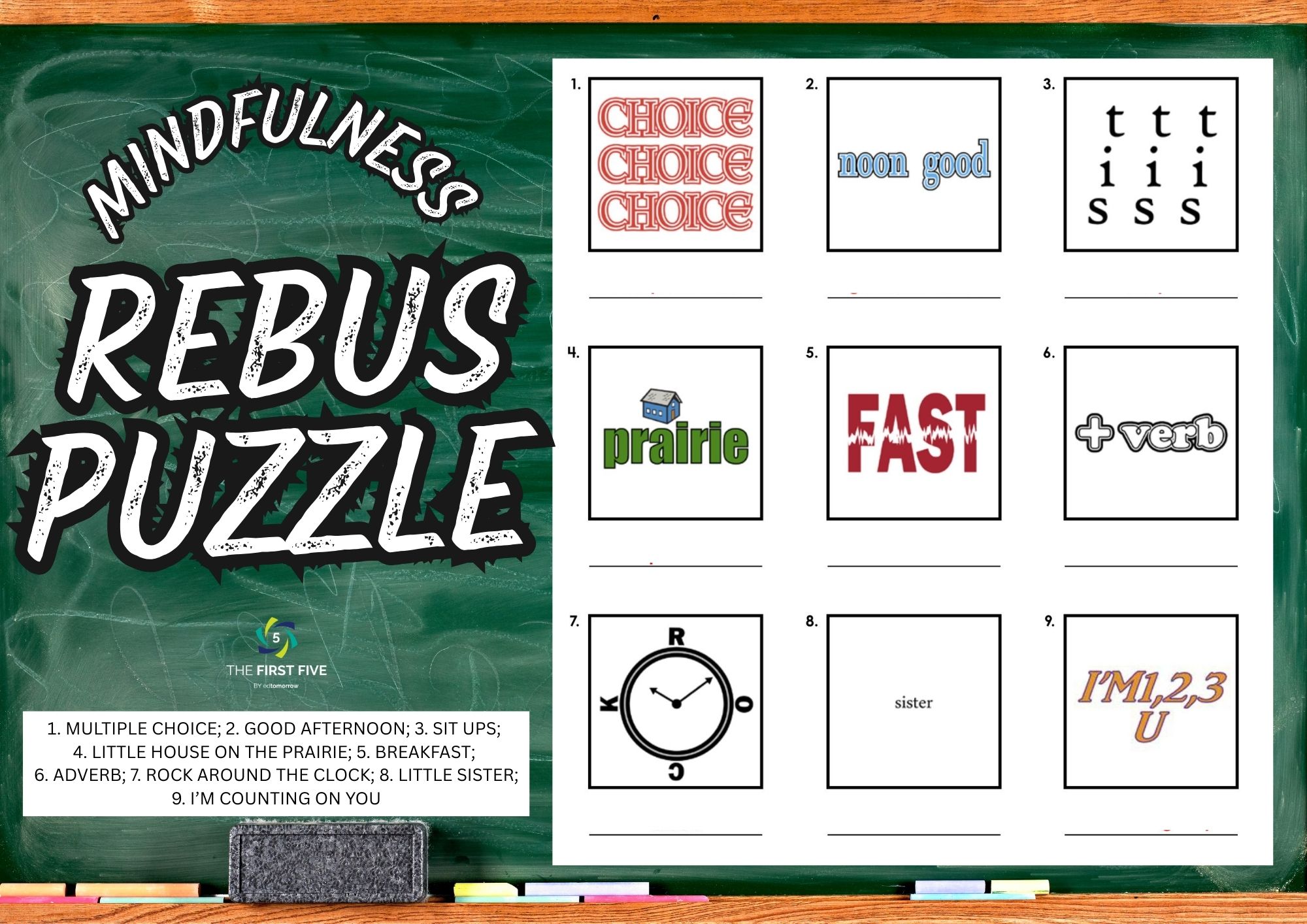 Mindful Rebus Puzzle