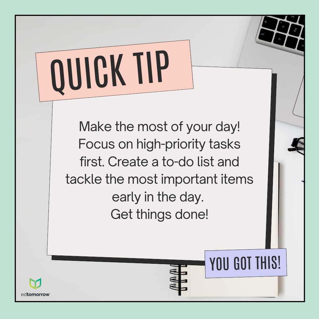 High Priority To-Do List