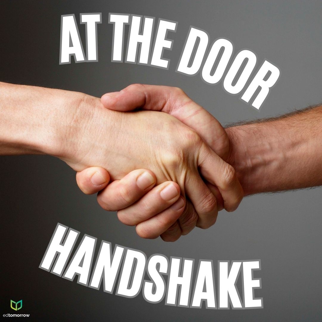 Handshake At the Door