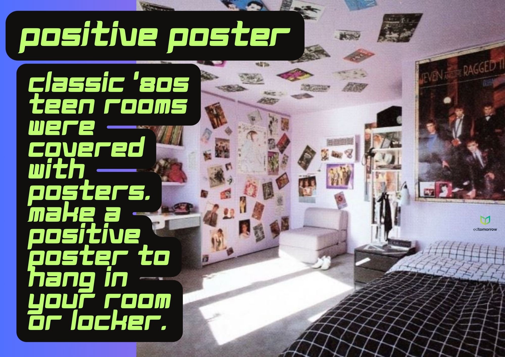 80s Positive Poster