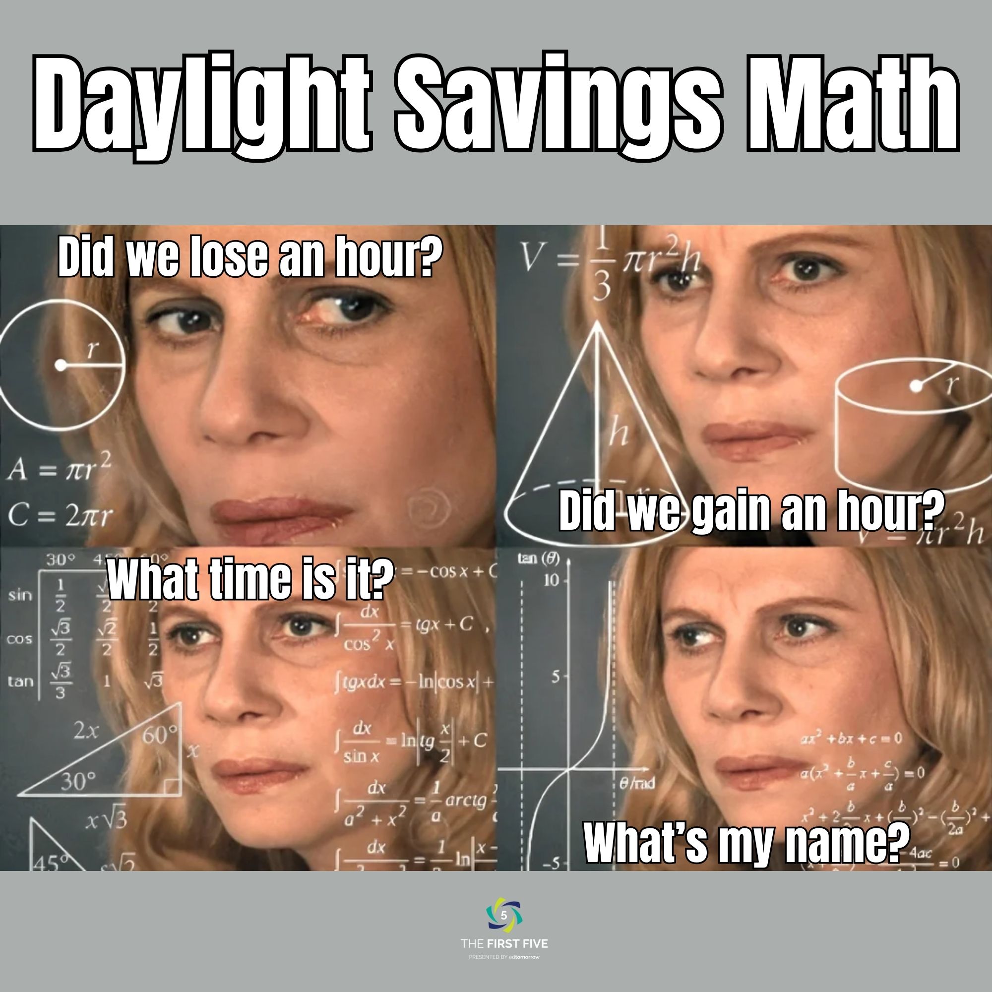 Daylight Savings Math