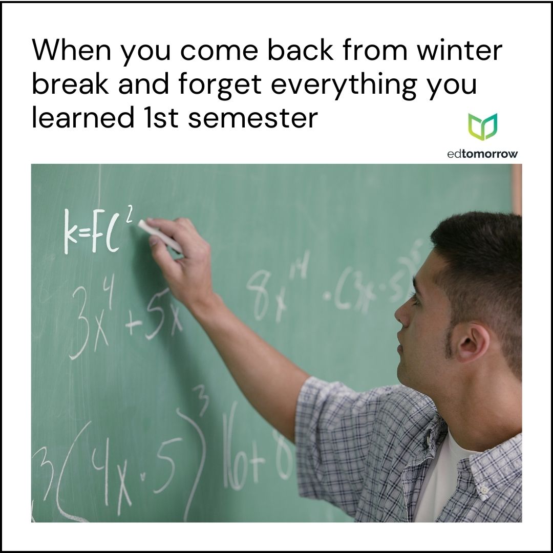Winter Break Forgetfulness