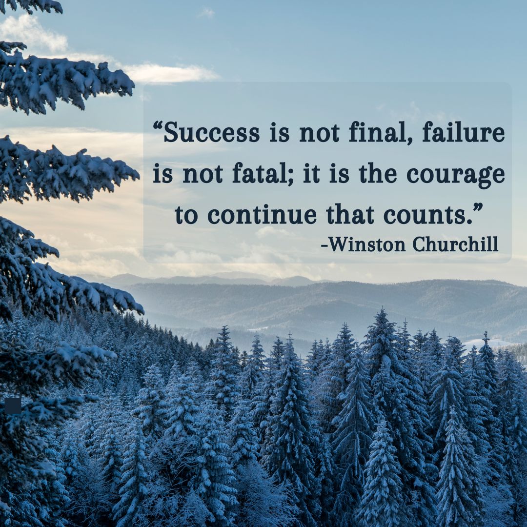 Have Courage to Continue