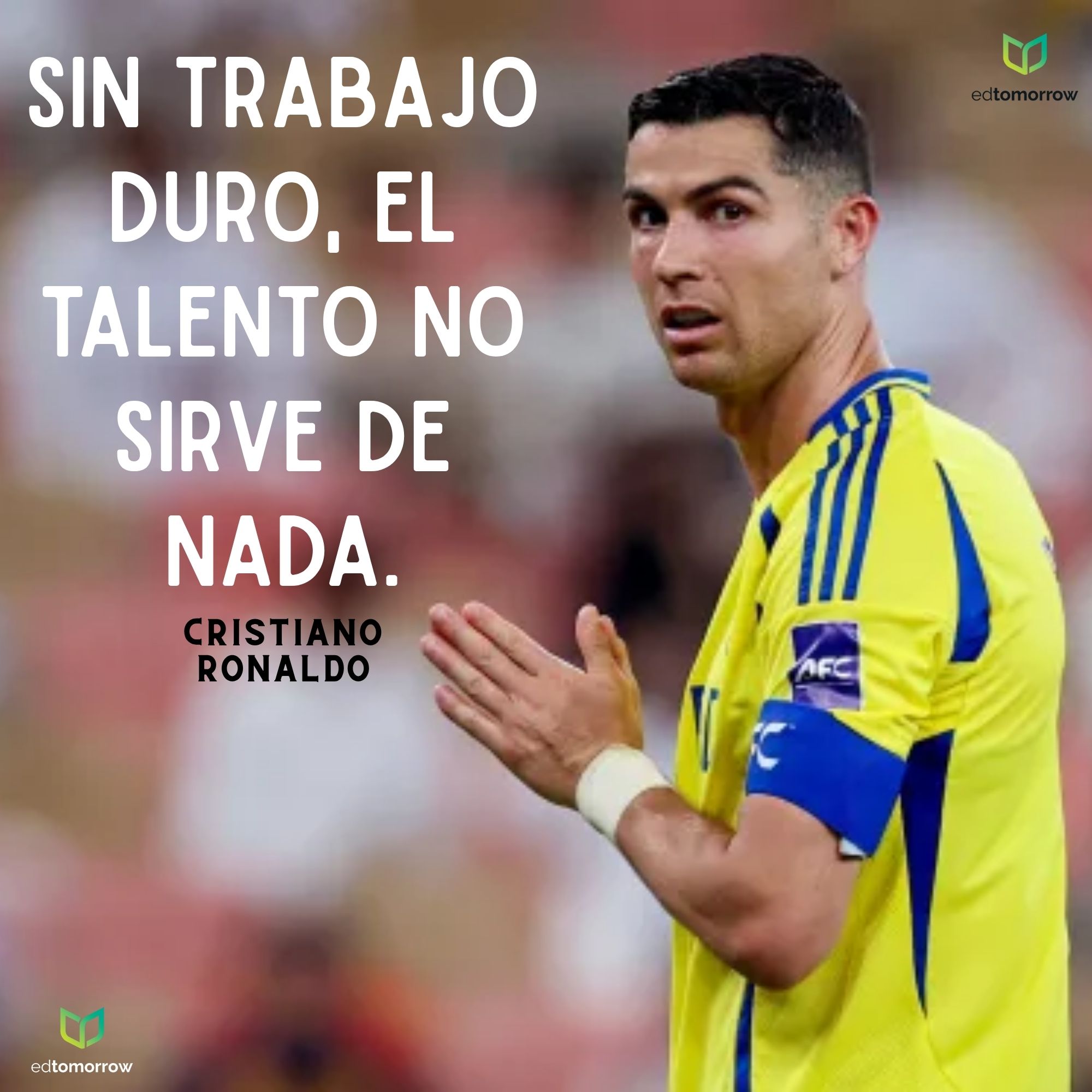 Cristiano Ronaldo Trabajo Duro