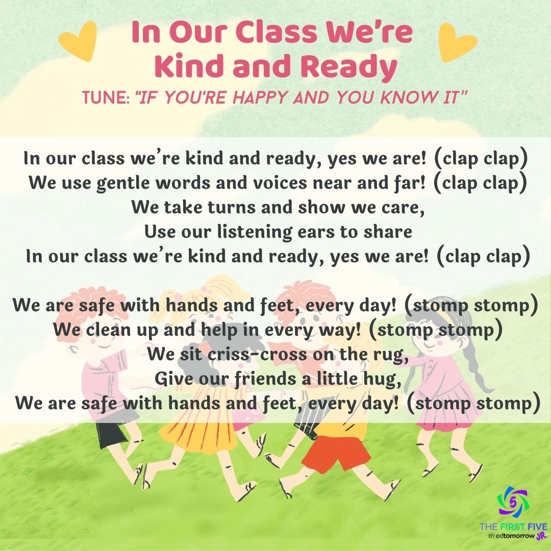 In Our Class We’re Kind and Ready
